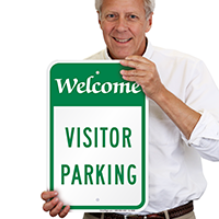 WELCOME VISITOR Signs