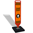 FlexPaddle Portable Exit Straight Arrow Paddle