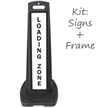 LotBoss Loading Zone Portable Sign Kit