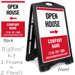 Open House BigBoss Portable Custom Sidewalk Sign