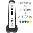 Custom LotBoss Sign Kit