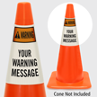 Custom Warning Cone Collar
