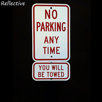 Violaters will Be Towed 