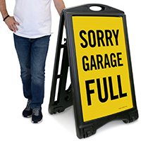 Sorry - Garage Full Sign