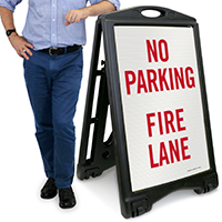 No Parking - Fire Lane Sign