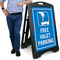 Free Valet Parking Sign