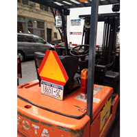 Forklift Slow Moving Vehicle Sign