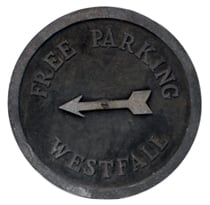1910 Parking Signs