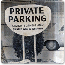 1970 Parking Signs
