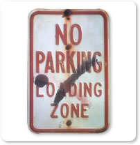 1980 Parking Signs